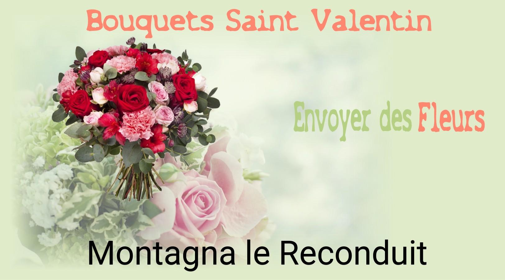 Roses de Saint-Valentin livrées à Montagna-le-Reconduit